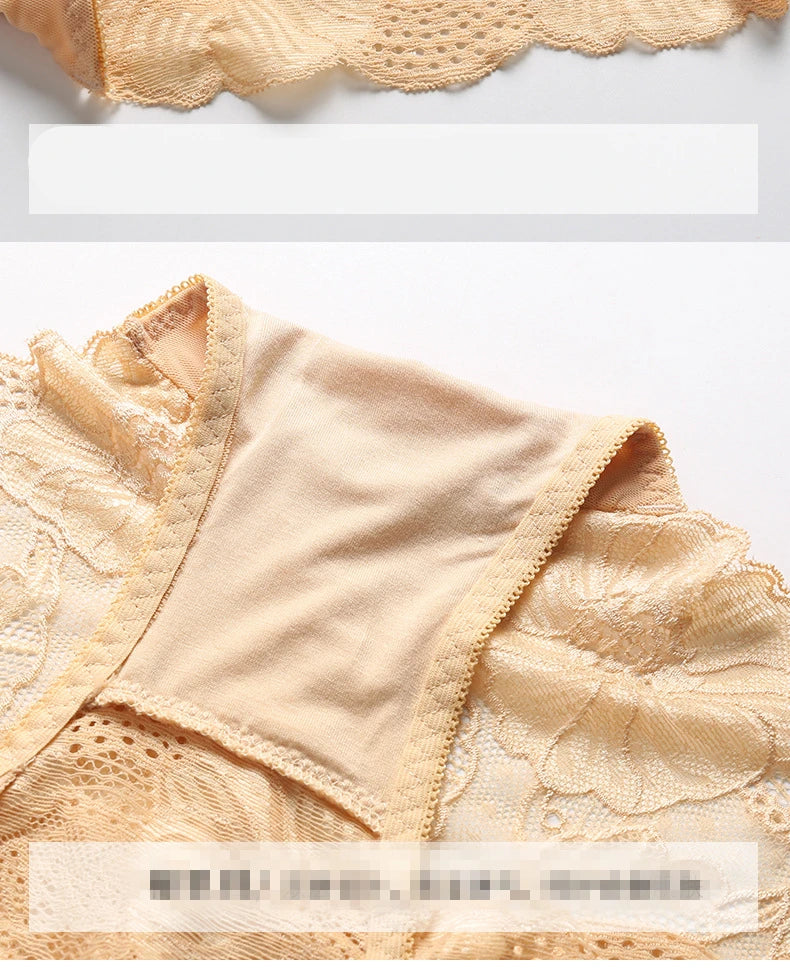 Plus Size Beliebte Unterwäsche Frauen Höschen Slips für Weiblich Hipster Unterhose Elegant Lingerie Spitze Baumwolle Tanga Brazilian Große Größe Beliebter Verkauf