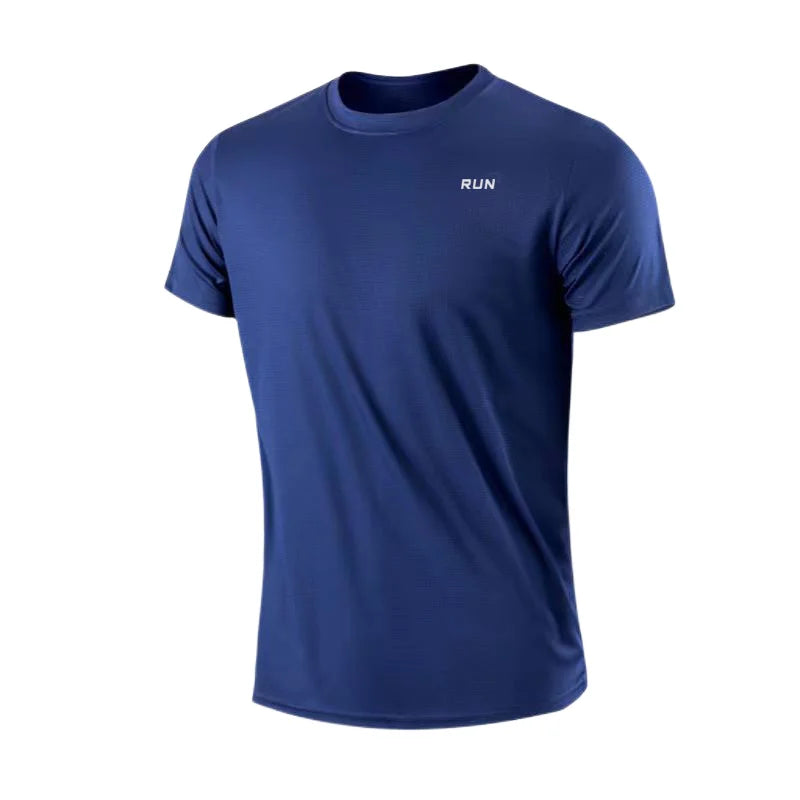 Sport-Shirt 2025: GENDAWAY Men's Quick Dry Short Sleeve Gym Running - Moisture Wicking Round Neck T-Shirt Training Exercise Sport Tops Lightweight Collection