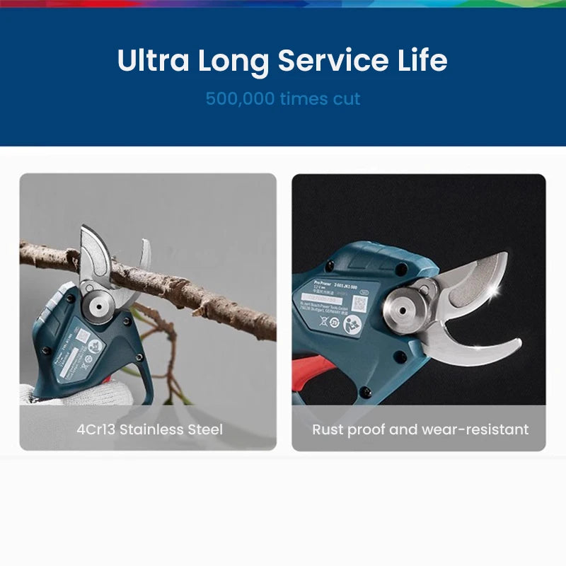 Bosch Pro Pruner Blade Replacement Electric Secateurs Blade 25 mm (0.98 Inch) Cutting Diameter for Propruner pruning Shear