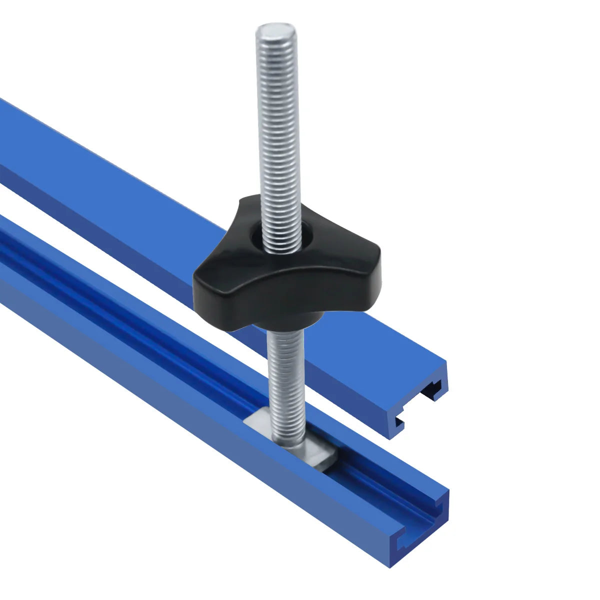 T Track Bolts Knob Kit Miter Track Sliding Nut T-Slider T Slot T Bolt For Woodworking Jigs Fixtures Tools Kit Accessories DIY