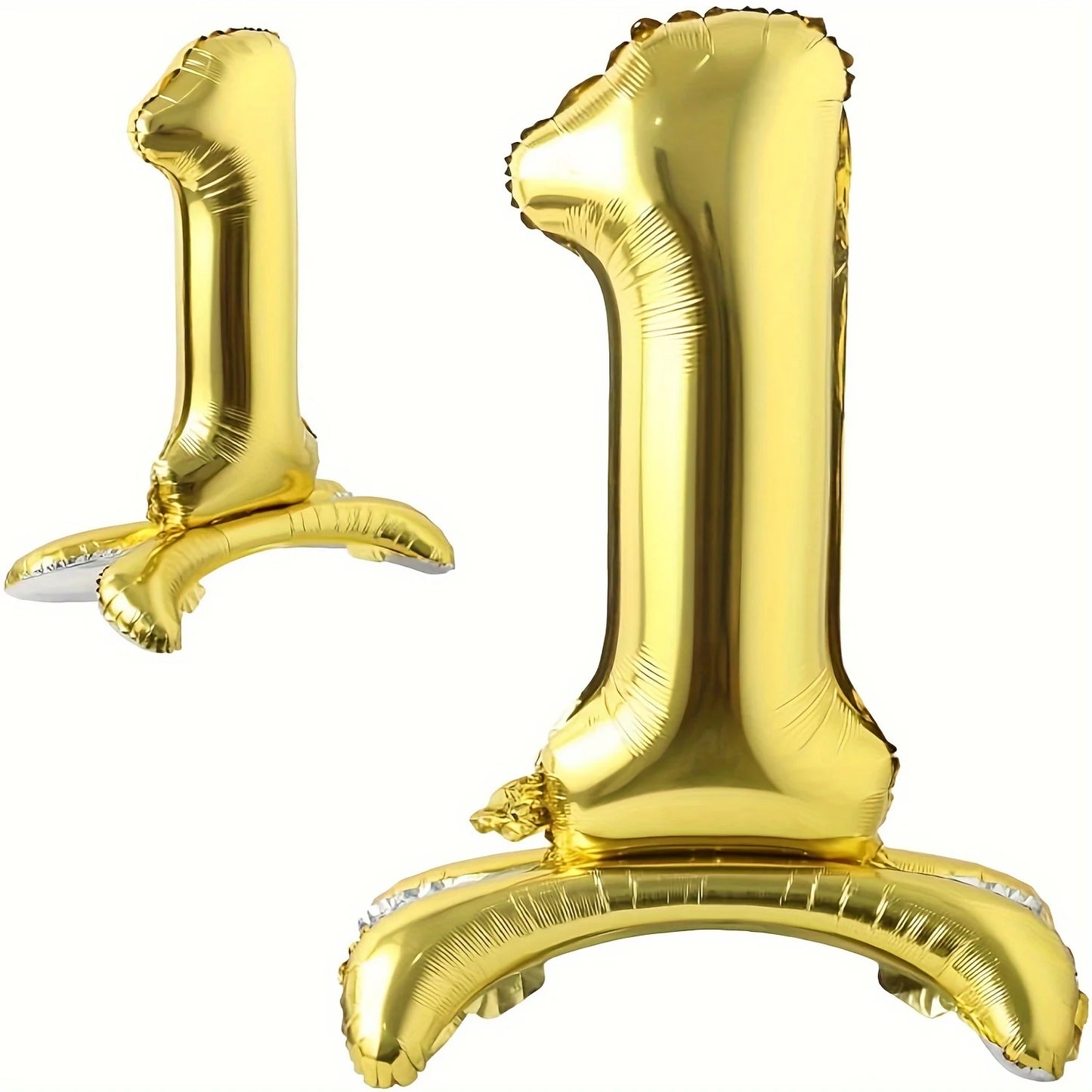 Choice 32Zoll Stehende Zahlenfolie - Roségold Silber 1St