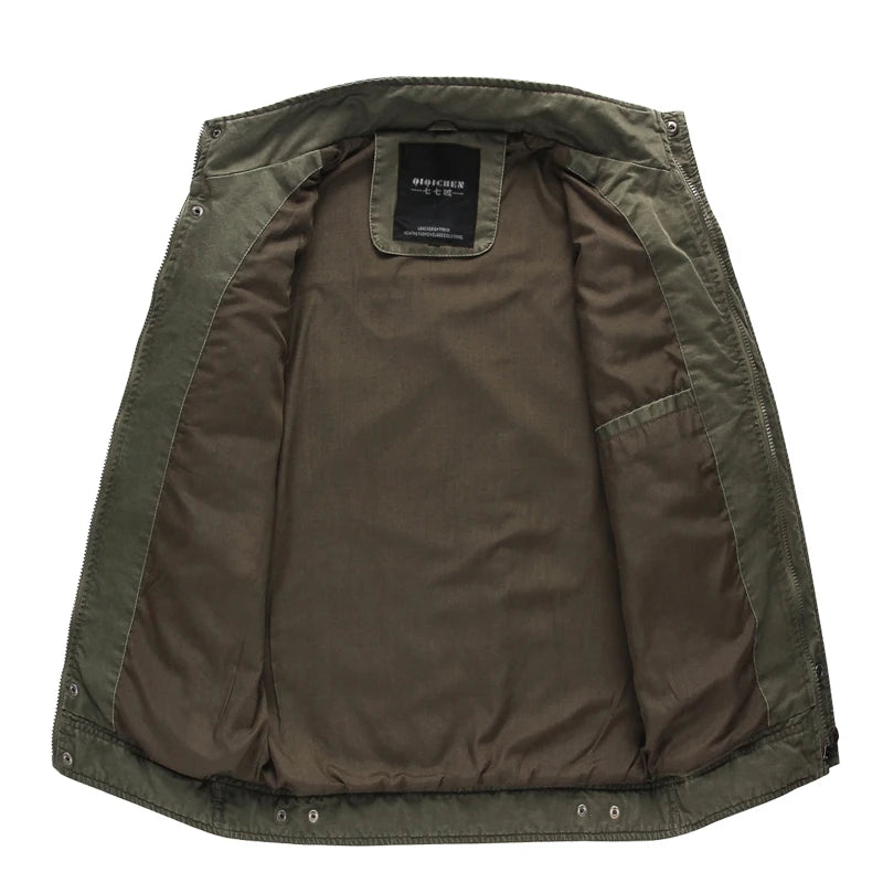 Alpha Military Jacke Casual - Baumwolle M-6XL Taschen