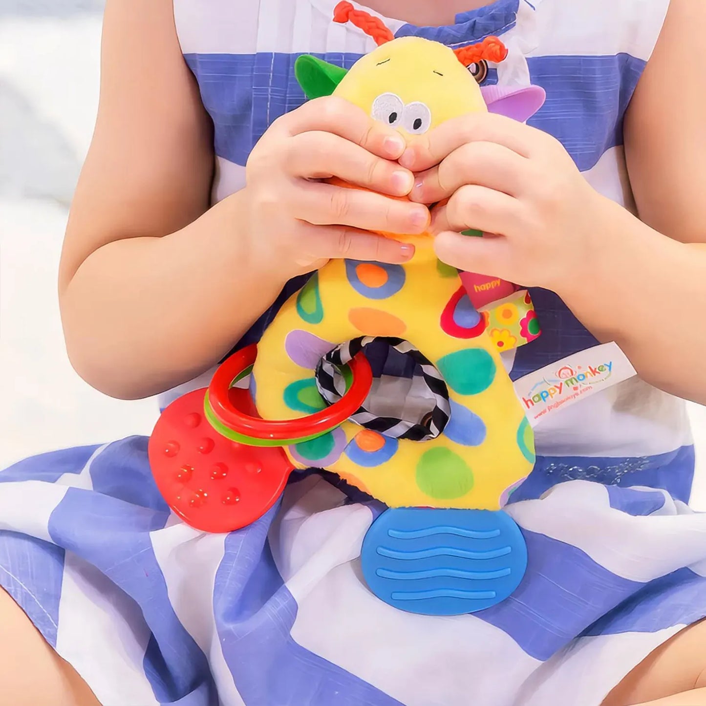 6Types Giraffe Musikspielzeug - Beißring 20cm Plüsch