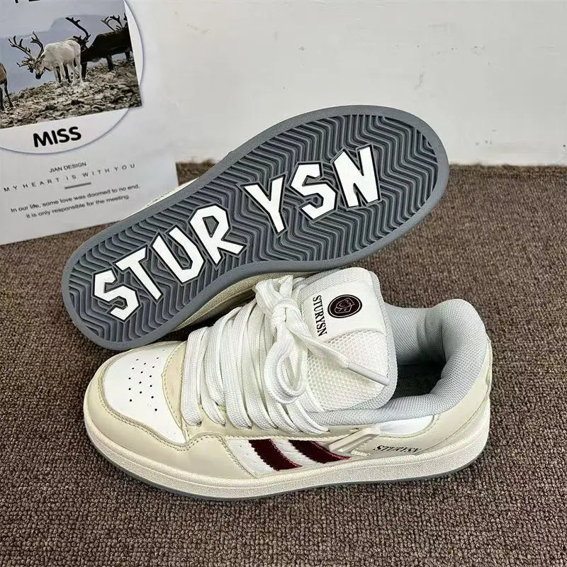 Skate Sneakers Man's New Man Skateboard Bread Shoes Retro National Trend Sport Shoe Wind Board Women Sneaker Y2k