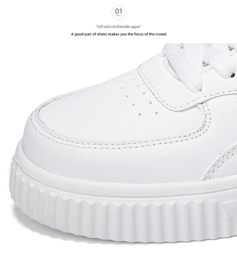 Women Casual Shoes Fashion Breathable Walking Flat Shoes Sneakers White Female Footwear Sports Running Outdoor Walking Shoe