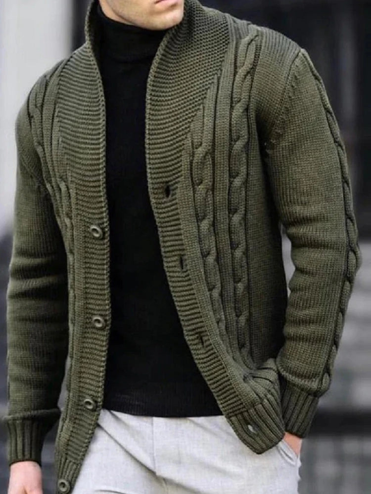 YIGUDARCN Cardigan V-Ausschnitt - Gr. M, Material Mischgewebe