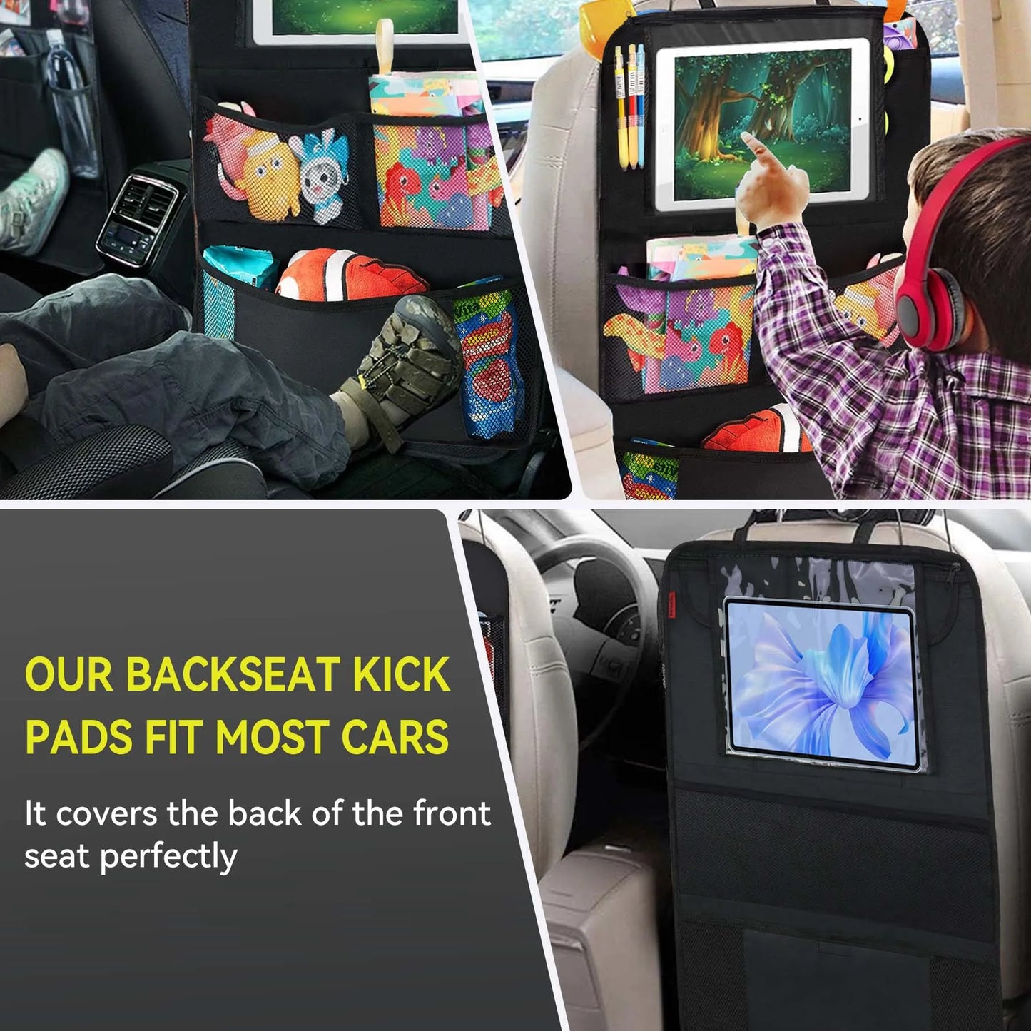 1STK Auto Sitz Tasche Faltbar - 10L 45x30cm Oxford Pro