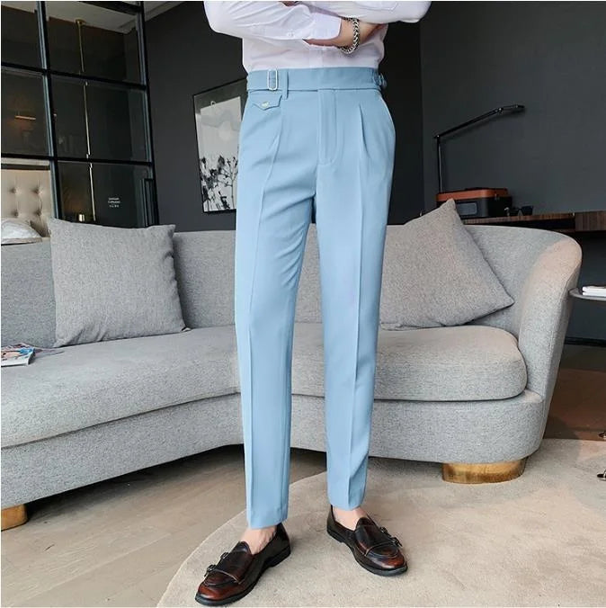 HUBEI B365 Slim Fit - Herren Polyester Hose Gr.29-36