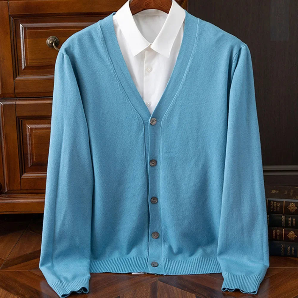 CN Cardigan V-Ausschnitt - Größe M, Polyester, Slim-Fit