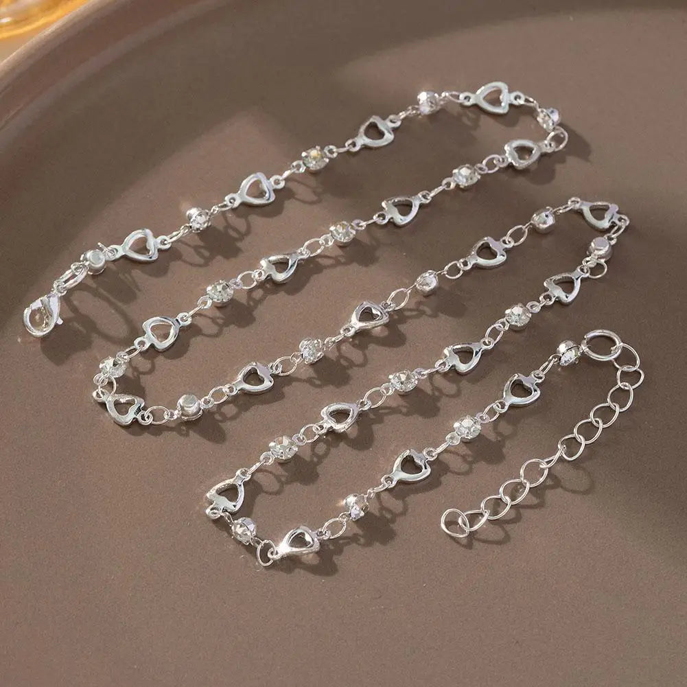 Bohemian Colorful Glass Long Y-Shaped Necklace Metal Collarbone Chain Gold Silver Color Summer Holiday Party Body Jewelry Gifts