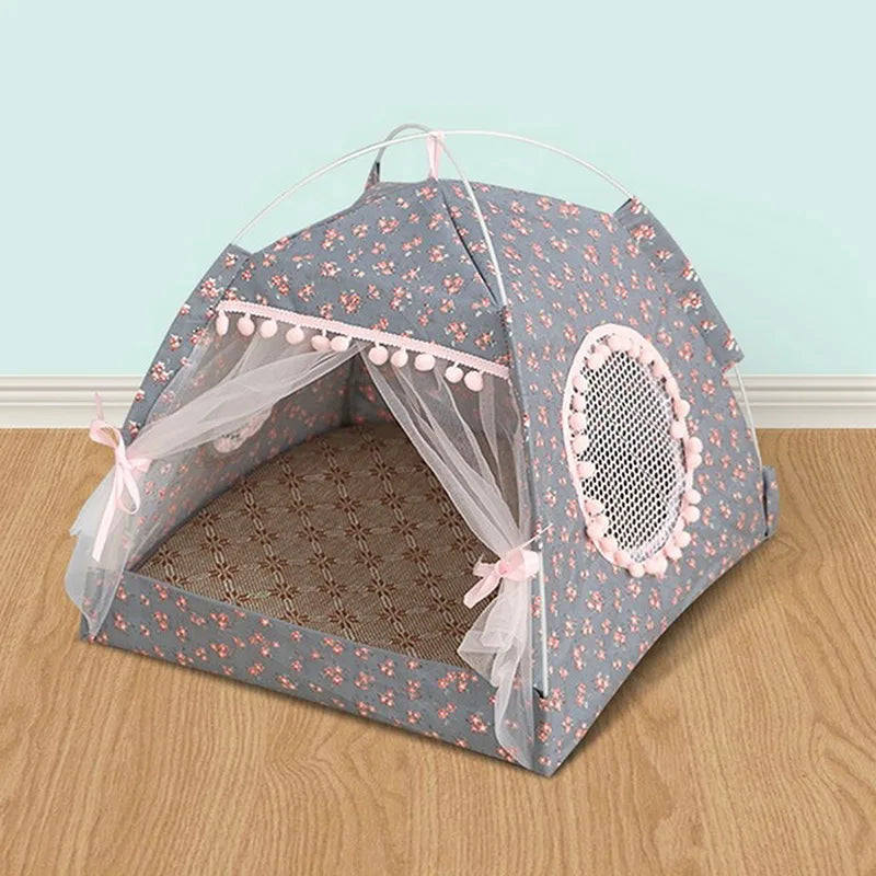 Premium Katzenzelt Bett Komfort - Plüsch 40x40 cm Bis 8 kg
