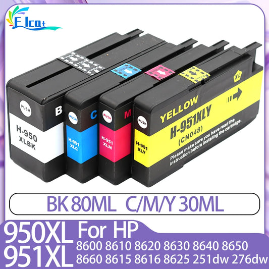 For HP 950XL 951XL Ink Cartridge For HP Officejet Pro 8100 8600 8610 8620 8630 8640 8616 8625 8650 8660 8615 251dw 276dw printer