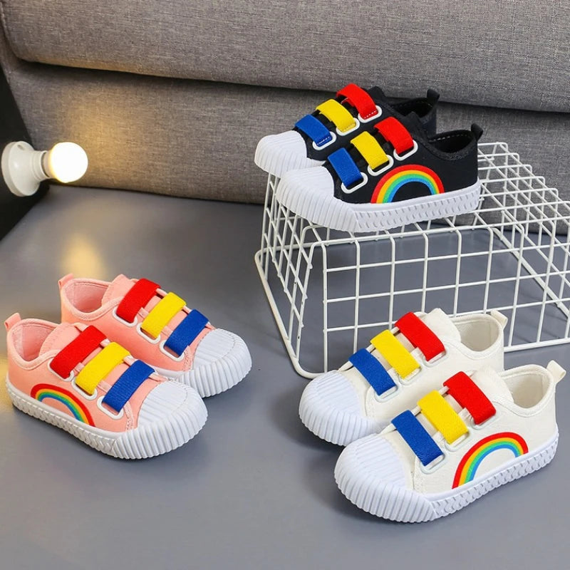 Kinder-Canvas-Schuhe 2025: Fashion-Hook Casual - Toddler Walking Collection