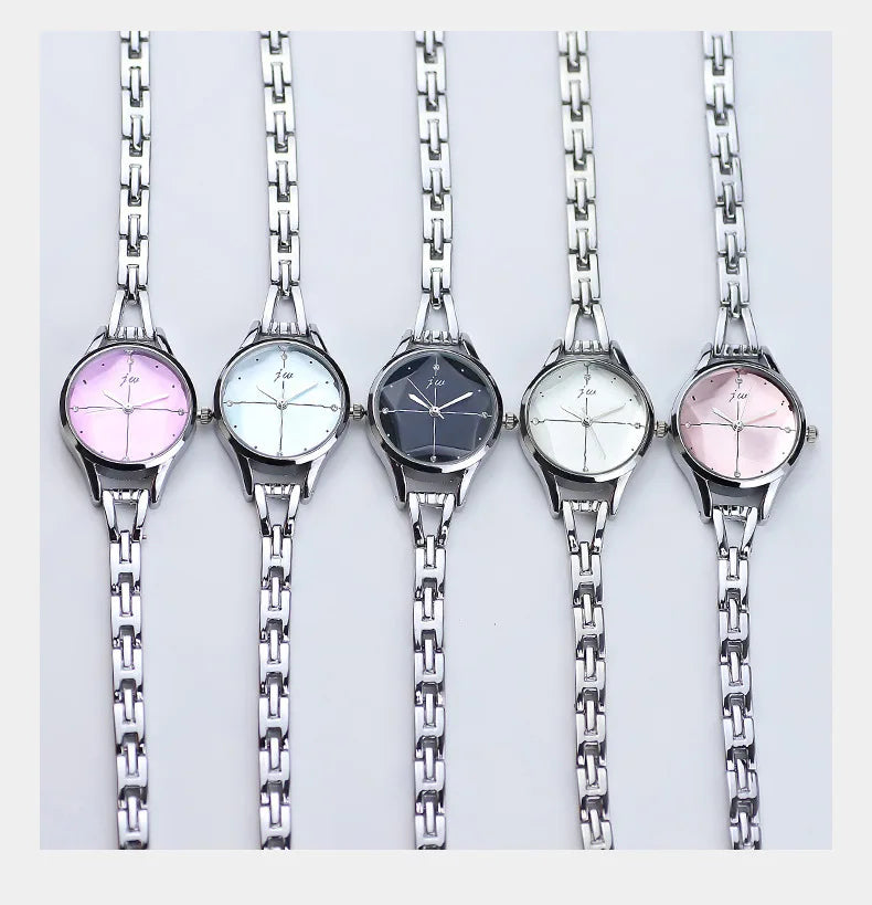 Retro Strass Uhr 2025 - Frauen Armband Uhren Elegant Roségold - Damen Luxus Quarz Armbanduhr Relojes Para Mujer