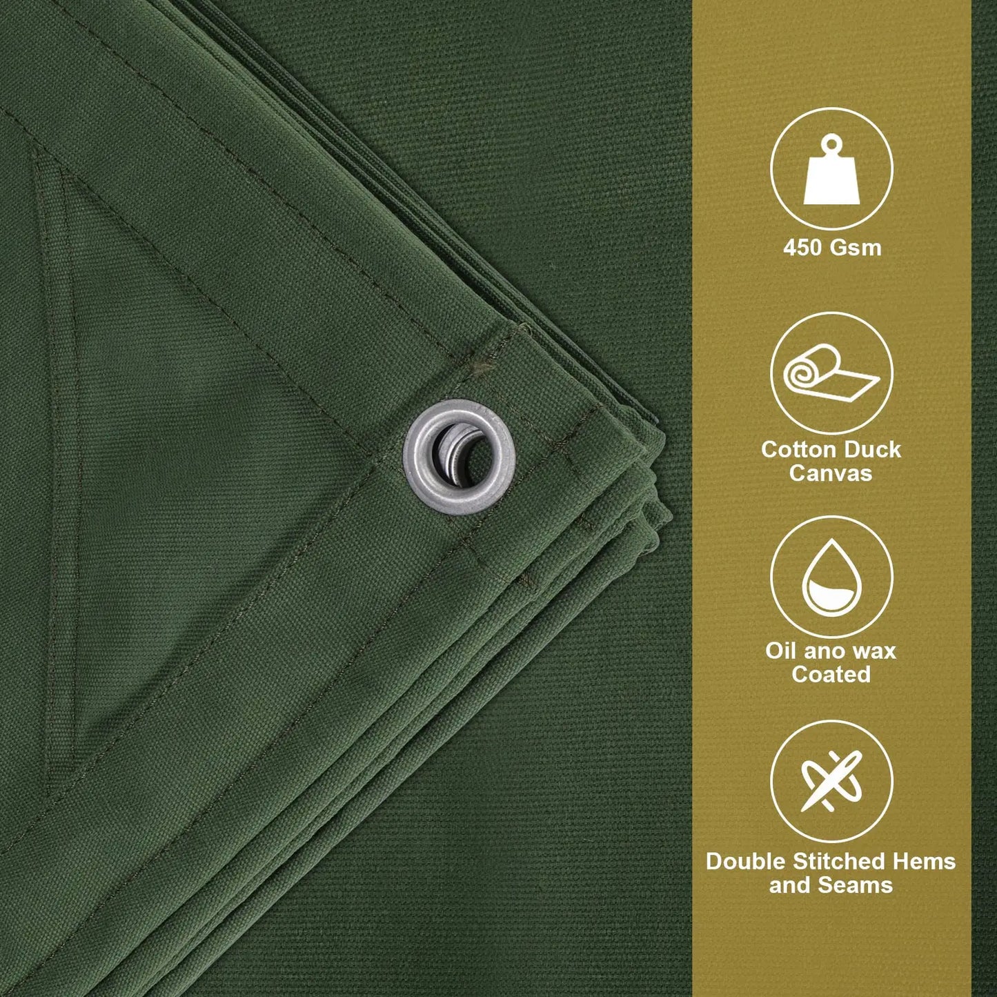 Prelată multifuncțională rezistentă de 450 g/m²