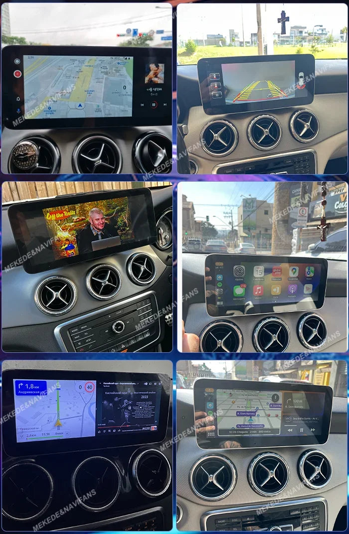 Mercedes Autoradio 2025: Android Screen Media Host - A-Klasse W176/GLA X156/CLA C117 DSP Wireless CarPlay Collection