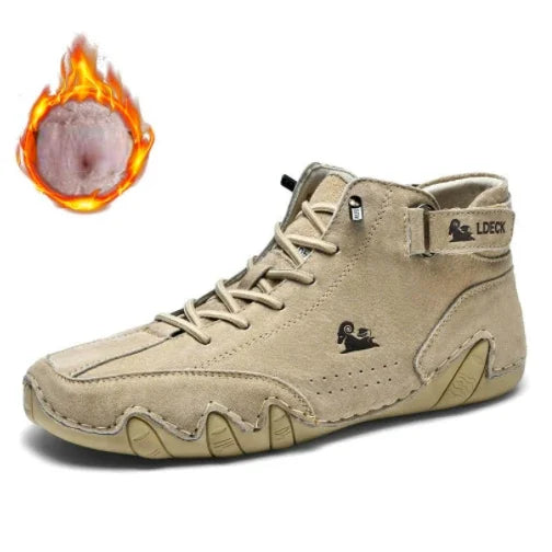 Sneakers Men Casual Shoes Man High Top Sneakers Winter Warm Designer Fashion Loafers Lace Up Shoes Men Boots 2024