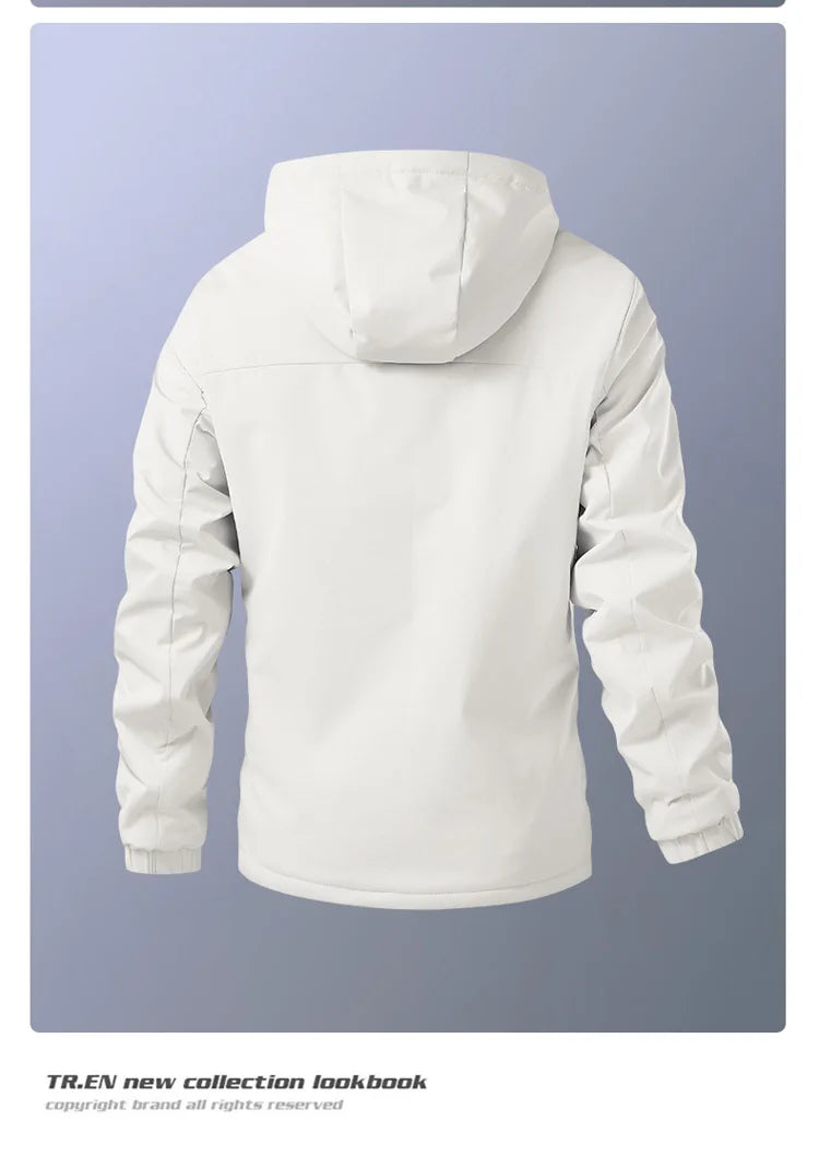 UETEEY Pilotenjacke Verdicktes Fleece - Kapazität 200 g, XL