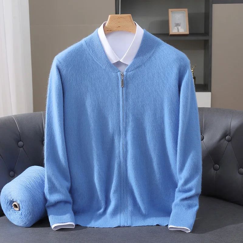 Snaoutofit Stehkragen Reißverschluss - Nerz Kaschmir M