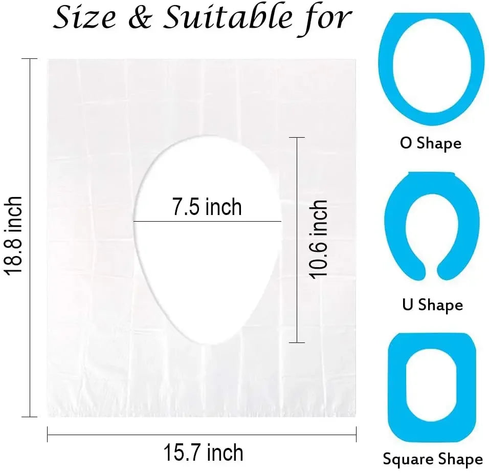 Capac de toaletă Jasemi Choice de unică folosință organic - 50 buc, mobil