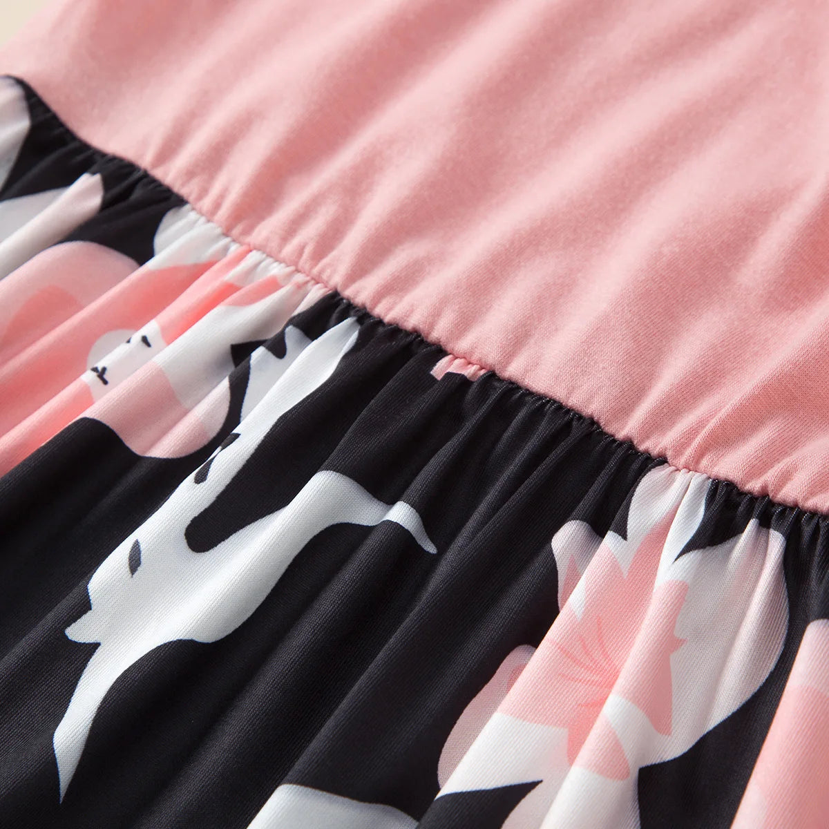 New 2022 Mother Daughter Summer Dresses Sleeveless Flower Patchwork Sundress Mom Mommy and Me Dress Family Matching Outfits