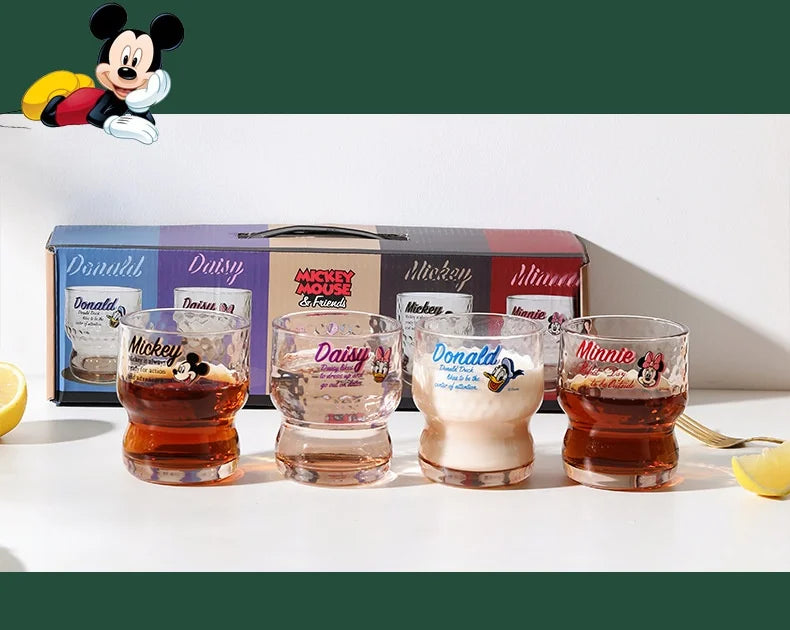 Glas Becher Geschenkbox Getränke Becher Hammer Muster Retro Trink Becher Hohe Beauty Saft Becher Mode Transparent Becher Anime Peripheral