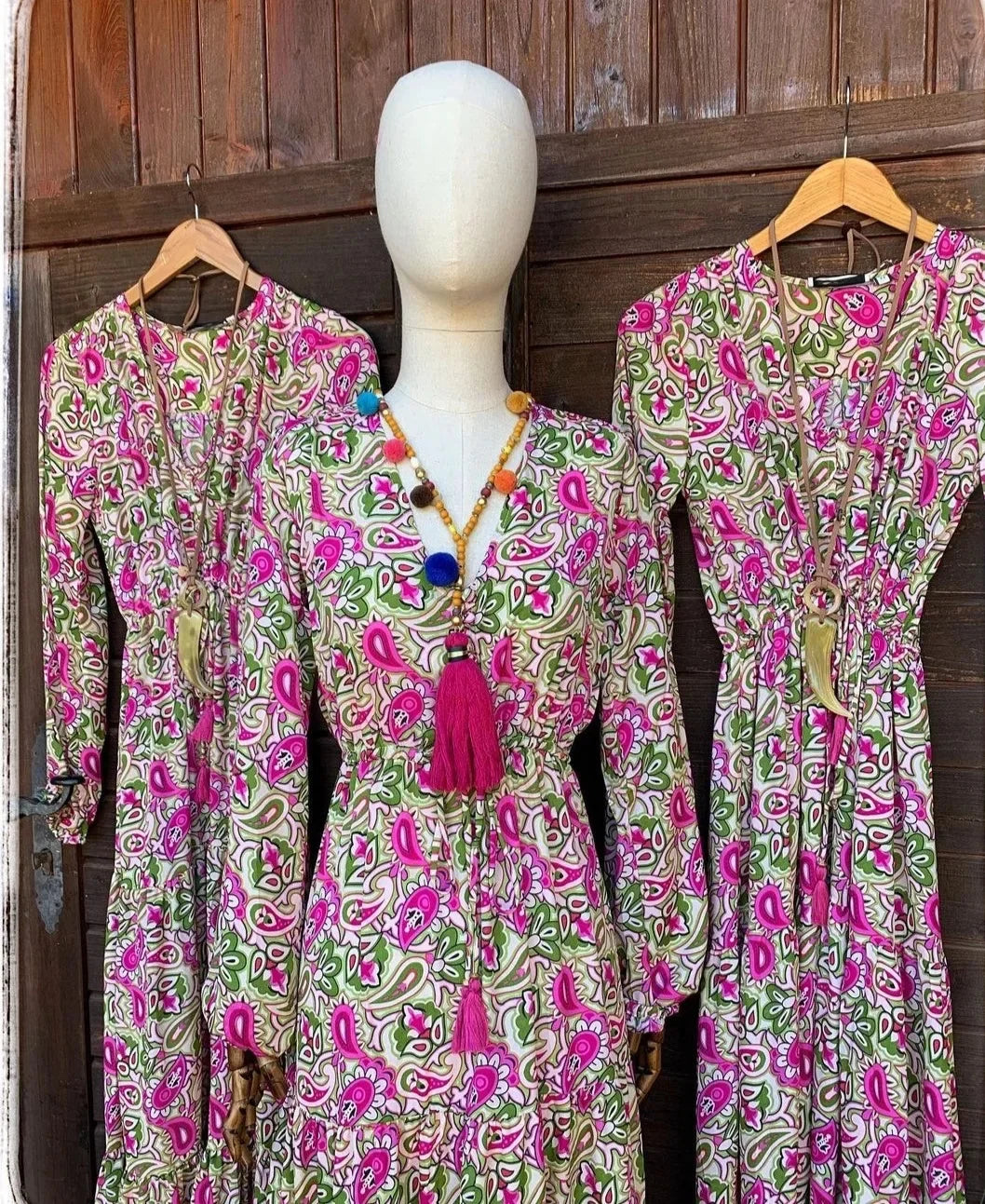 Elegant Women's Flower Long Dresses 2025 Spring New Bohemian Printed Dress Abıye Kadın Abiye Платье Robe Ete Femme Vestidos