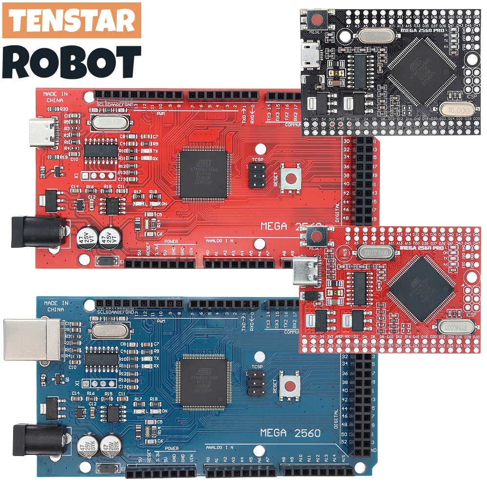 MEGA2560 MEGA 2560 R3 ATmega2560-16AU CH340G AVR Type-C USB Entwicklungsboard für Arduino