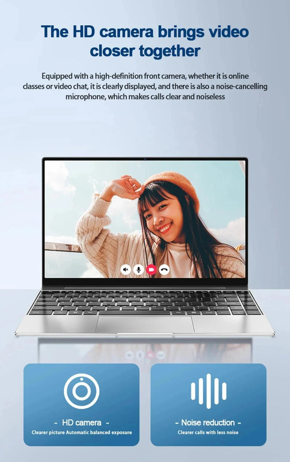 Laptop portabil NovaBook I9 de 14,1 inci - SSD de 16 GB și 1 TB