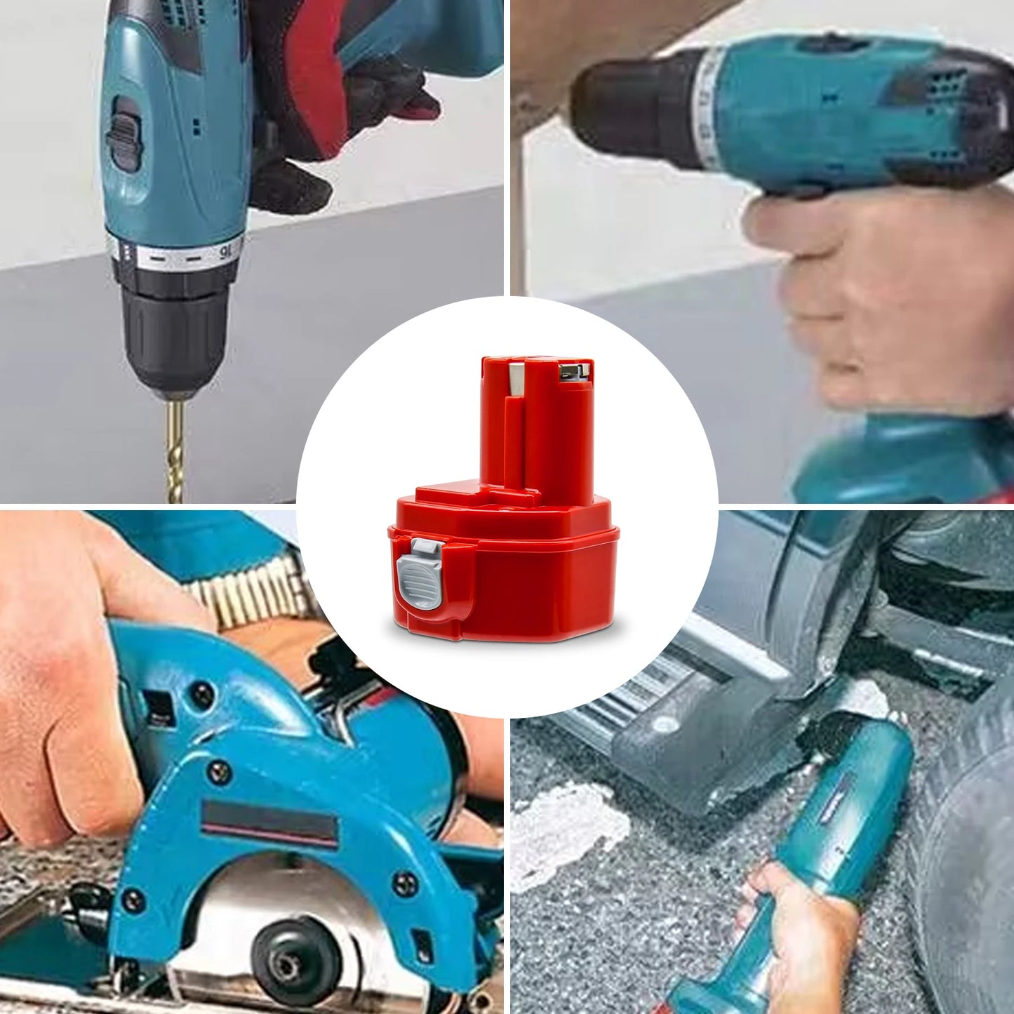Akku 2025: 12V 4000mAh Makita PA12 Ni-Mh - 1200 1220 1201 1222 Power Tool Batteries Collection