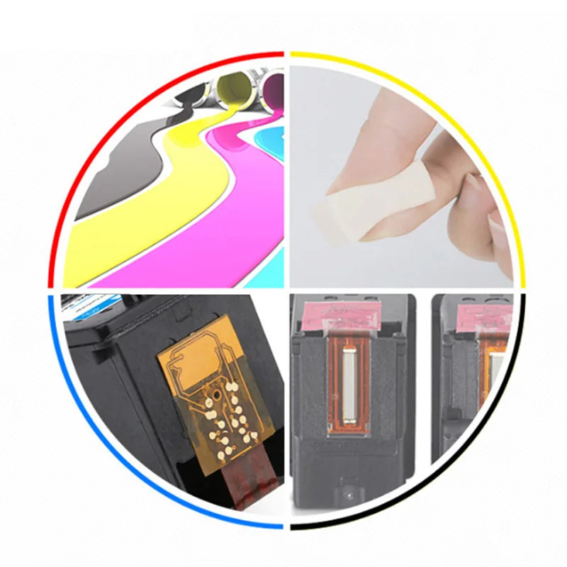 Tinten-System 2025: CISS 305XL INK System Replacement for HP 305 HP 305 XL Cartridge HP DeskJet 2700 2710 2721 2722 4120 4110 4130 1210 6010 Collection