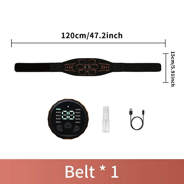 Bauch Massagegerät Taillengürtel - Muskel Toner Smart Bauchmuskel Trainer - Arm Bein Workout Training Fitness Massage Ausrüstung