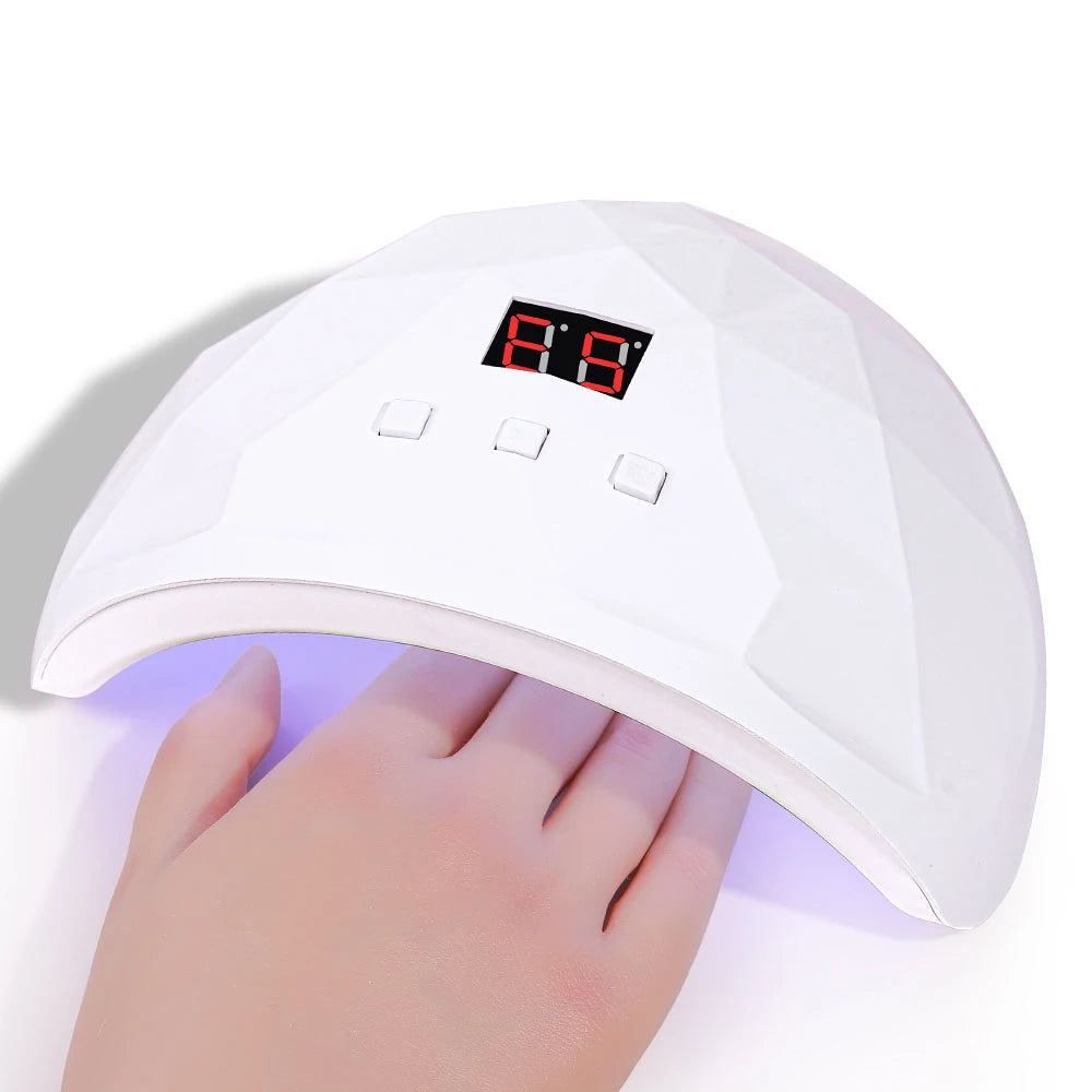 LULAA 18 UV LEDs Gel Nail Drying Lamp Mini LED Screen Nail Phototherapy Machine Professional Manicure Tool Salon Equipment