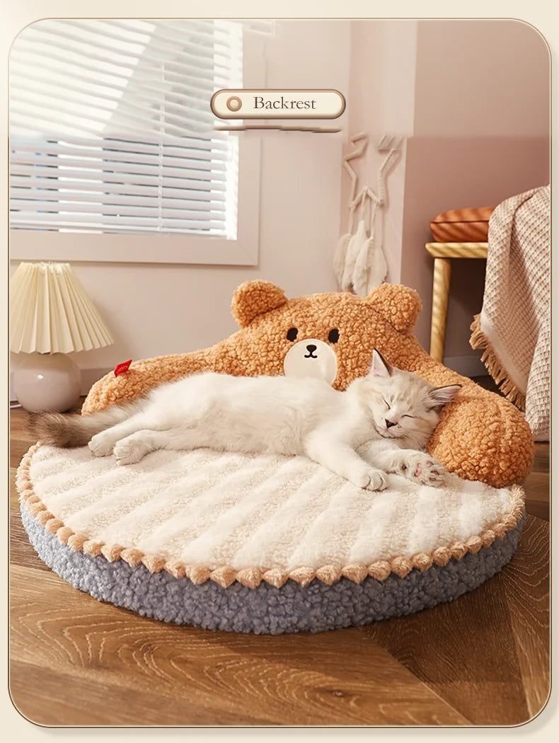 Dog Bed Padded Cushion for Small Big Dogs Sleeping Beds and Houses for Cats Super Soft Durable Mattress Removable Pet Mat