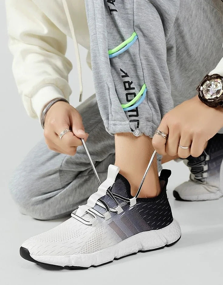 Shoes for Men Outdoor Man Casual Sneaker Lightweight Mesh All Brands Original Deals Breathable On Sale Athletic Sports Summer 39