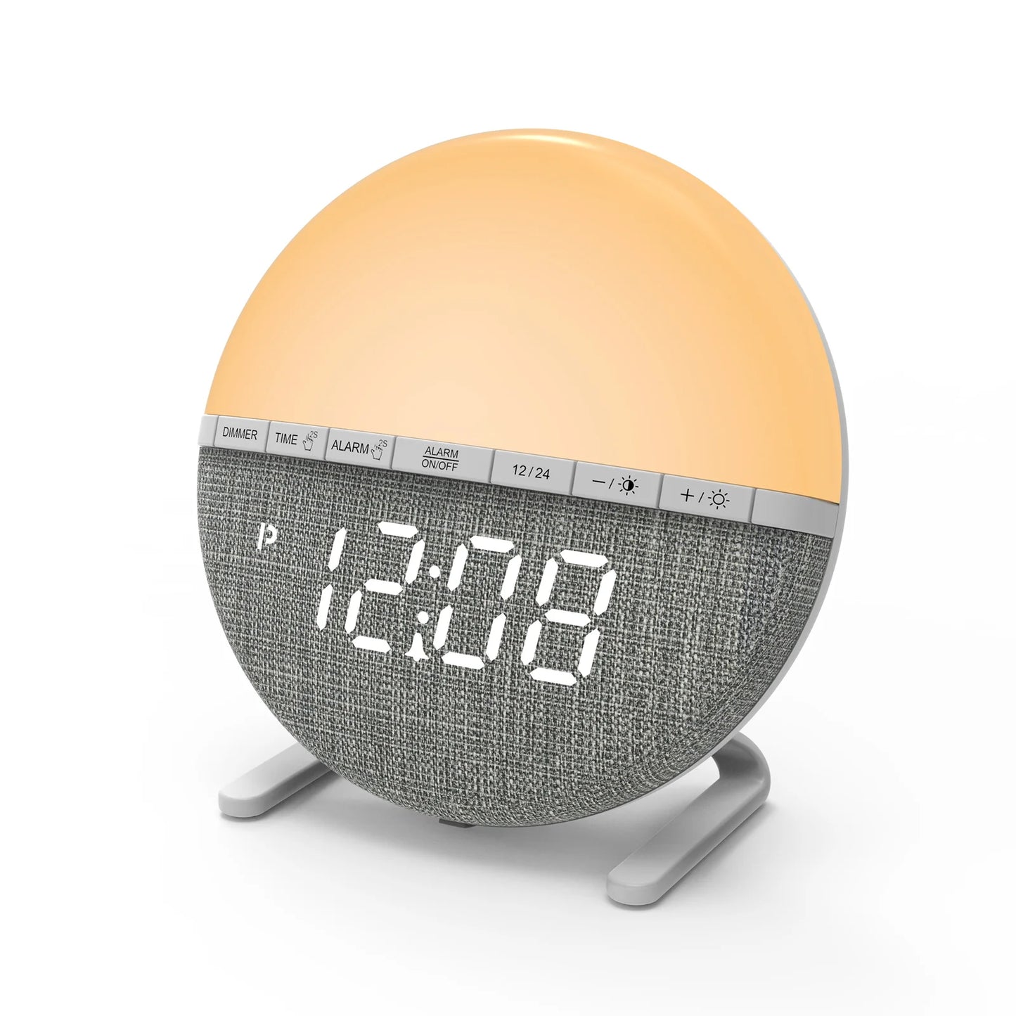 Sunrise Alarm Clock Wake Up Light Clock Night Light  Sunrise Sunset Simulation Digital Clock  Desk Clocks
