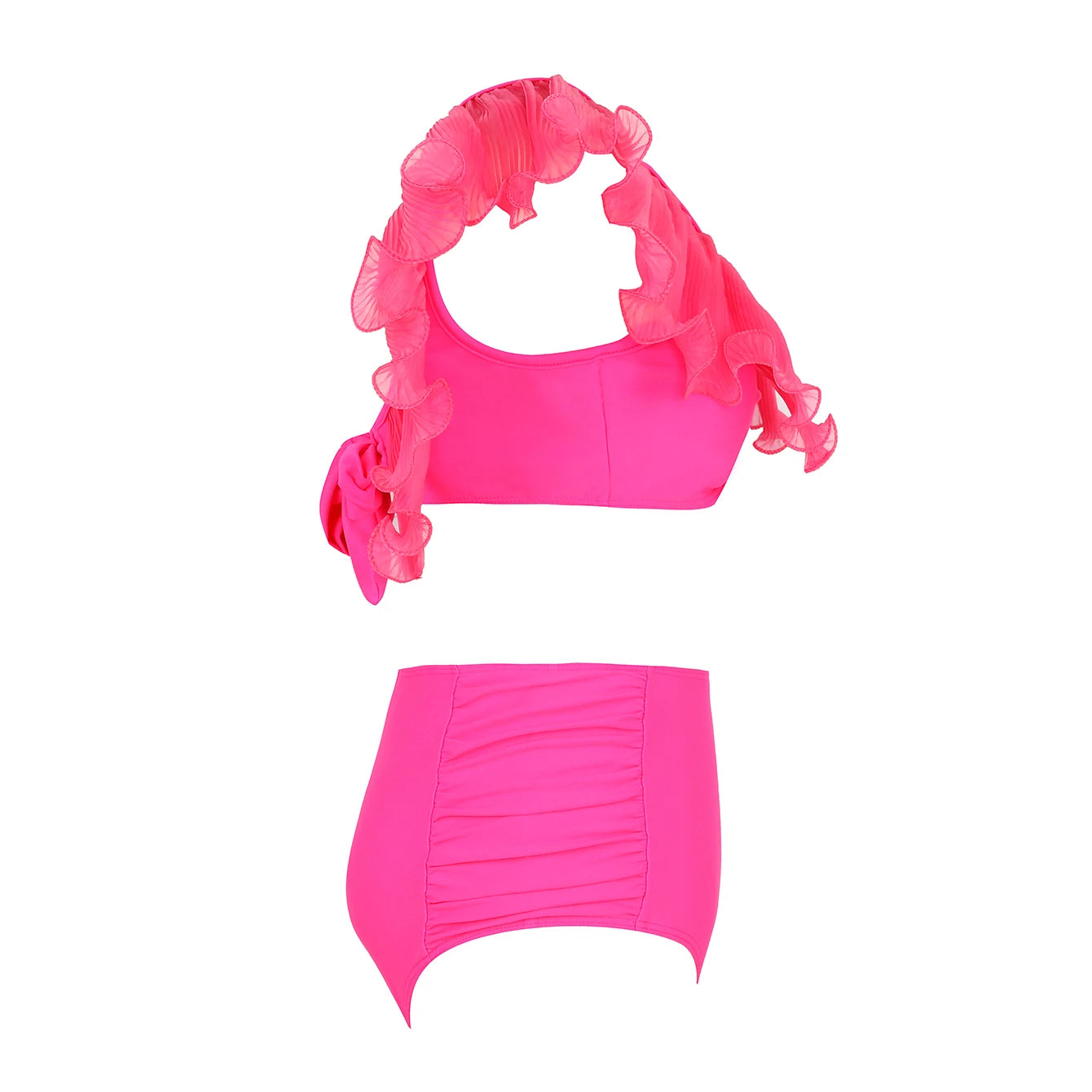 High Waist Schwimmbekleidung Frauen Schwimmanzug 2025 - Ashgaily Elegant Beach Fashion