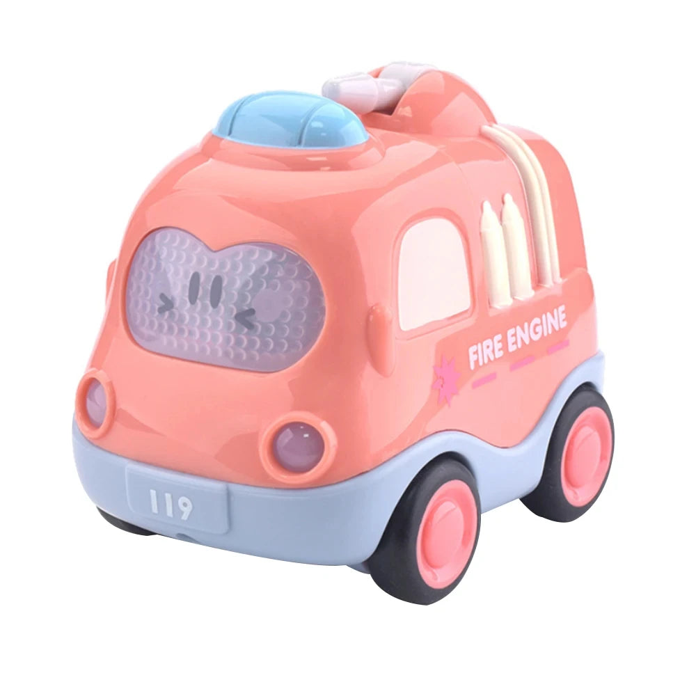 Baby Spielzeug Autos Für Jungen Kinder Elektrische Feuerwehr Taxi Fahrzeug Spielzeug Plastik Rückzieh Autos Kinder 2 Bis 4 Jahre Pädagogisch Spiel