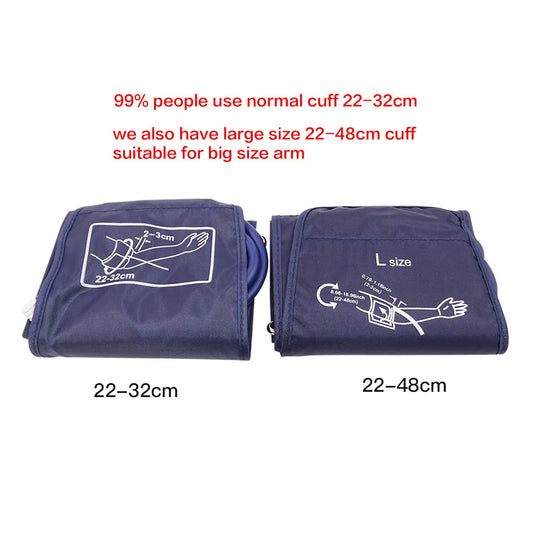 Tonometru digital automat de presiune 22 32 48 cm cu manșetă medicală tensiometru monitor cardiac sfigmomanometru metru