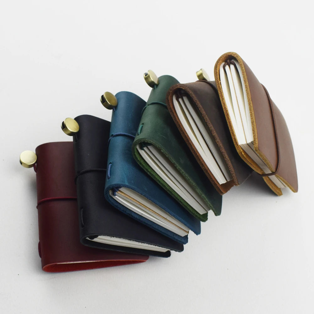 Joy Corner F7181856 Leder Pocket Notizbuch - 40 Blatt