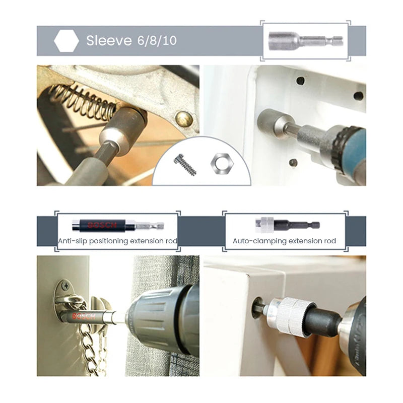 Bosch Bits-Set 2025: 43-teilig High-Hardness Professional Power Tools Collection