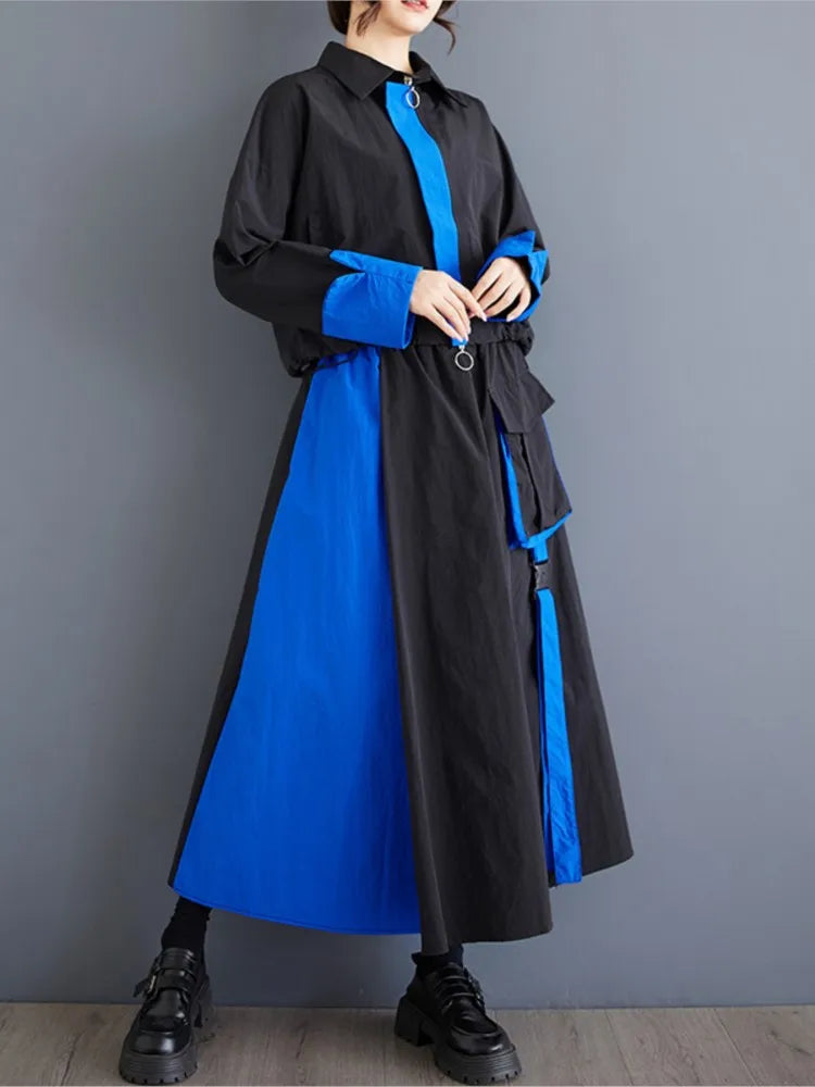 BigLargi ZweiTeile Oversized - Elastischer Bund MidCalf