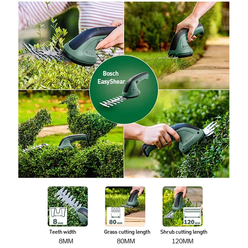 Bosch Easyshear Klingen Ersatz 12Cm Strauchschere 8Cm Grasschere Ersatzklinge Für Arbeiten Heim Garten Trimmen Verwendung