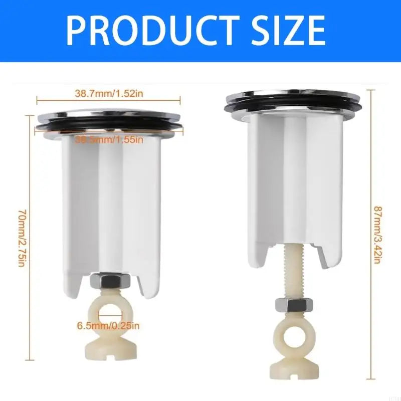 OPEN-SMART Stopfen Höhenverstellbar - Messing Ø38x70mm