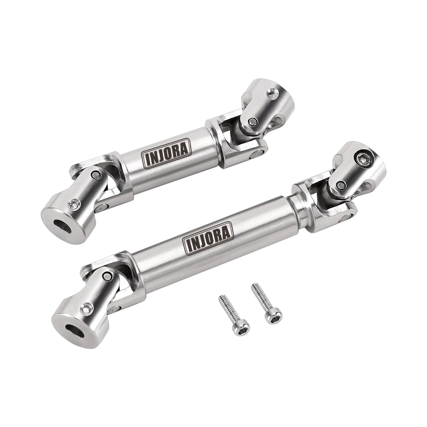 INJORA Stainless Steel Center Drive Shafts for 1/18 HPI Venture 18 CR18P