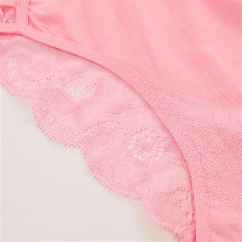 All Of Me N667 Spitzenwäsche Low Waist - 7er Set Viskose