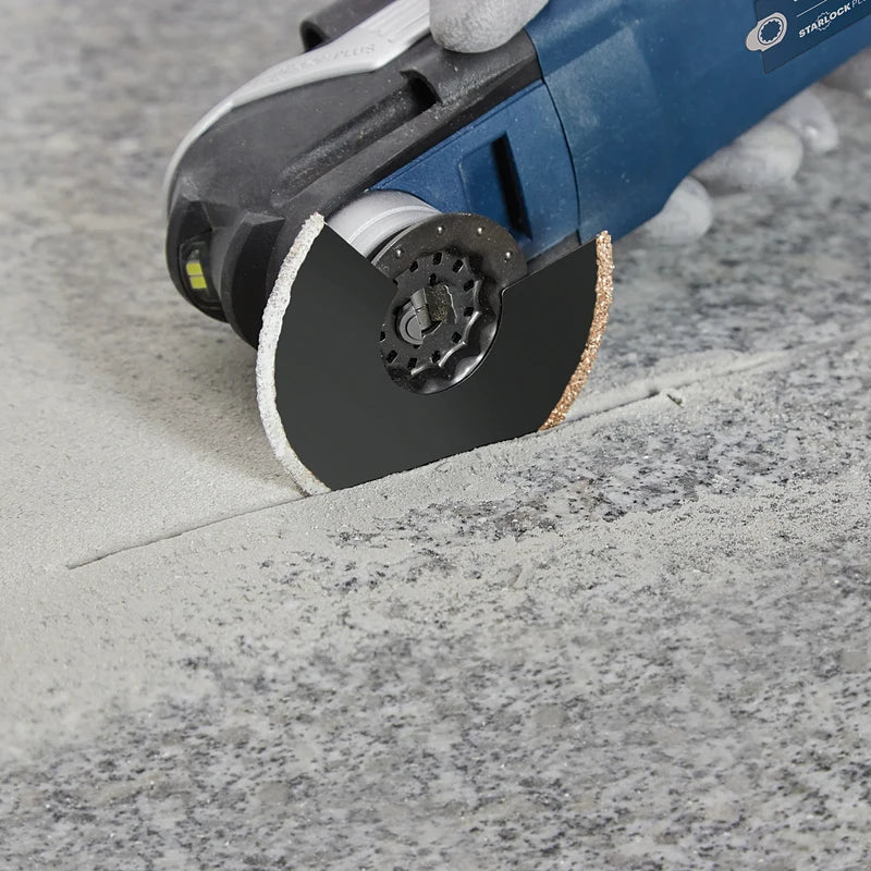 Bosch Starlock Oscillating Saw Blade ACZ 85 RT3 Carbide Grout + Abrasive Blades for Cement Panel Concrete Renovator Accessories