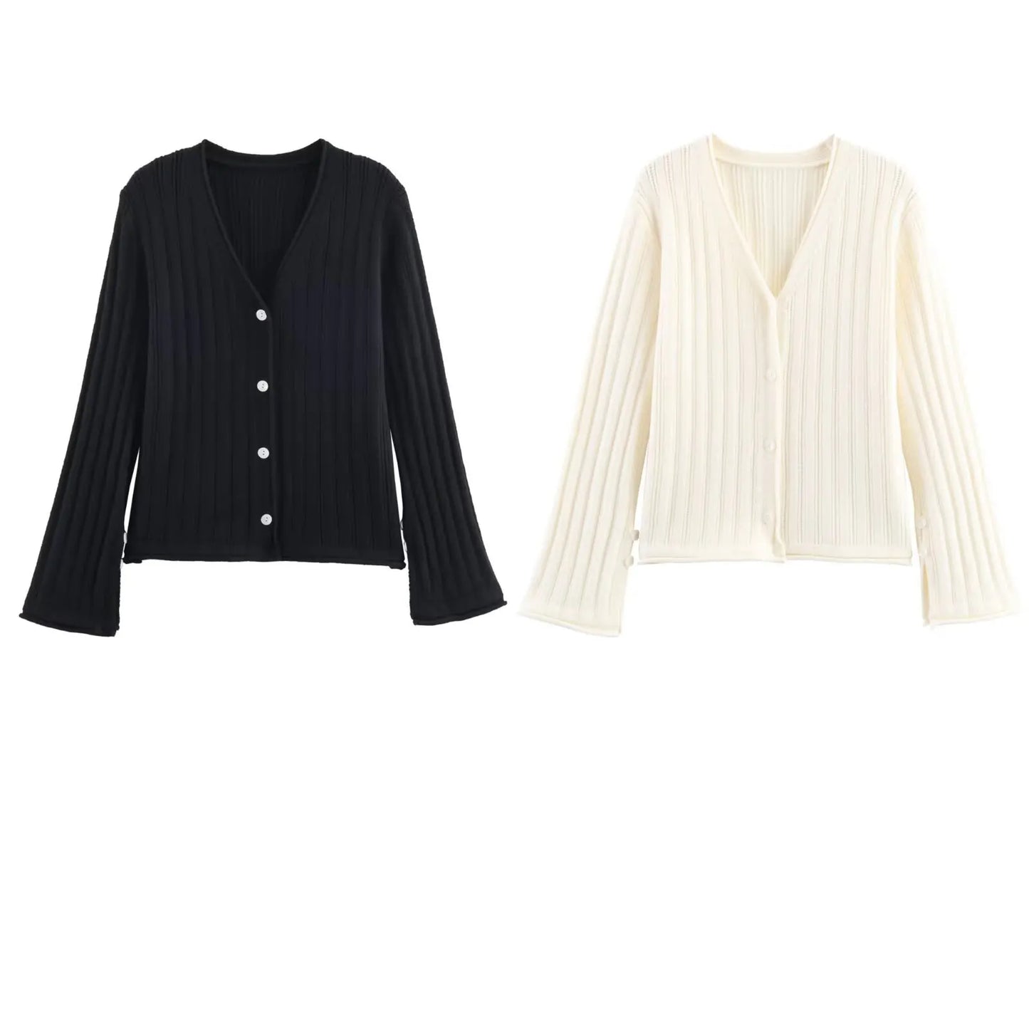 CN Jiangsu Cardigan V-Neck - Knopfverschluss, Länge Regular, Stoffgewicht 120–220 g/m²