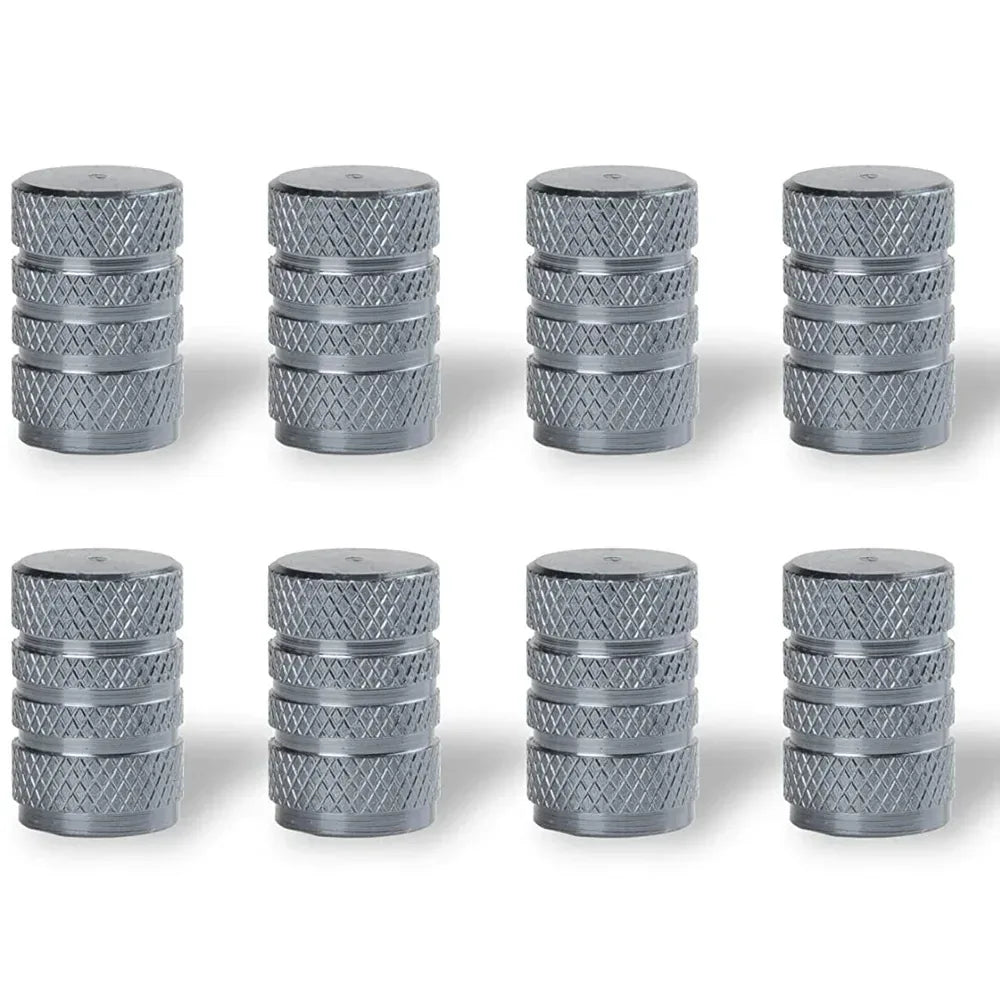 ZZTZZC Ventilkappen Staubdicht - Aluminium 8er Set 11mm - Golden Bridge Store