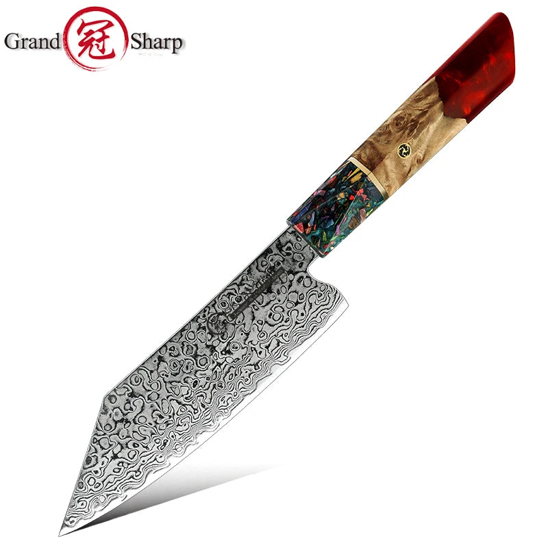 Grandsharp DMS-121 Damastmesser Set - 67 Lagen 13cm 36.8cm